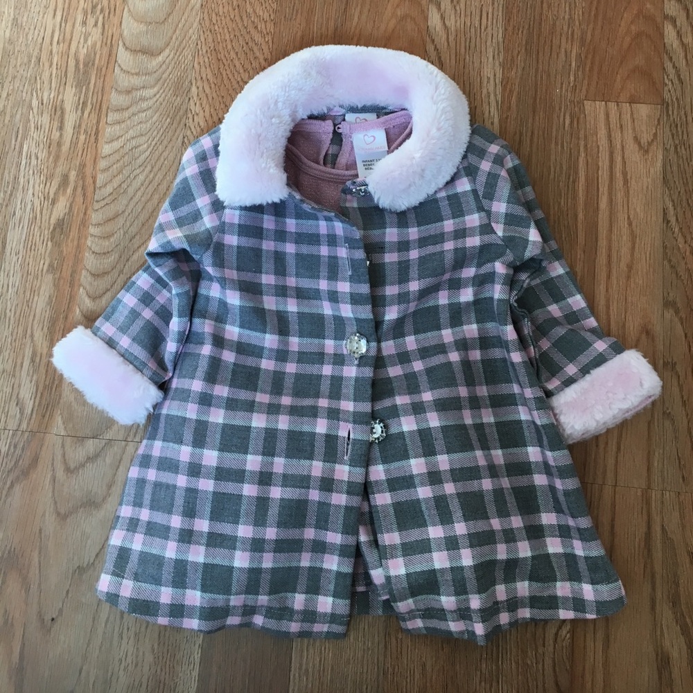 NWOT Youngland Baby Dress & Coat
