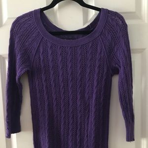 Purple American Eagle sweater