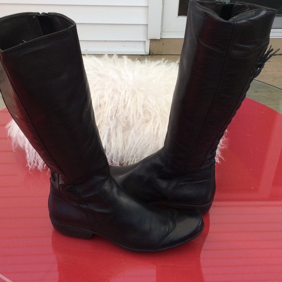 Zara handmade leather boot amazing style lace up👢