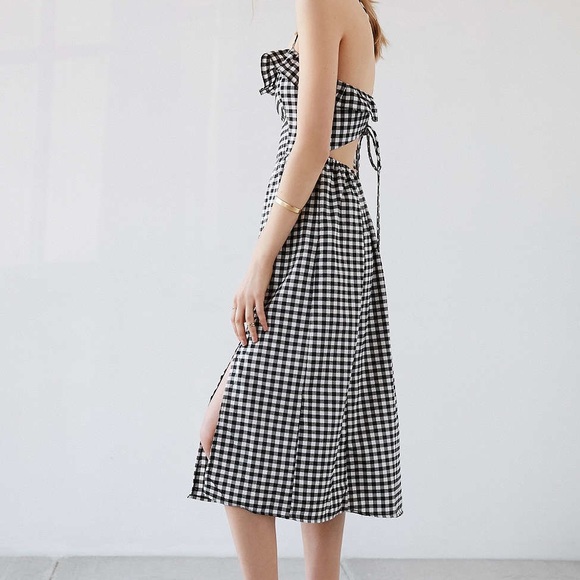 Gingham Midi Dress by Cooperative - Picture 2 of 6