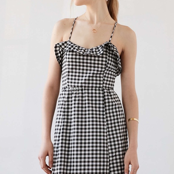 Gingham Midi Dress by Cooperative - Picture 3 of 6