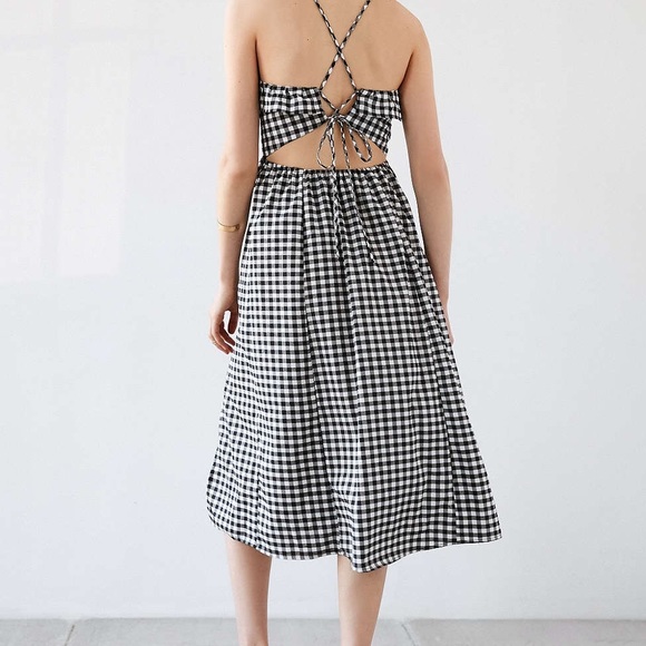 Gingham Midi Dress by Cooperative - Picture 5 of 6