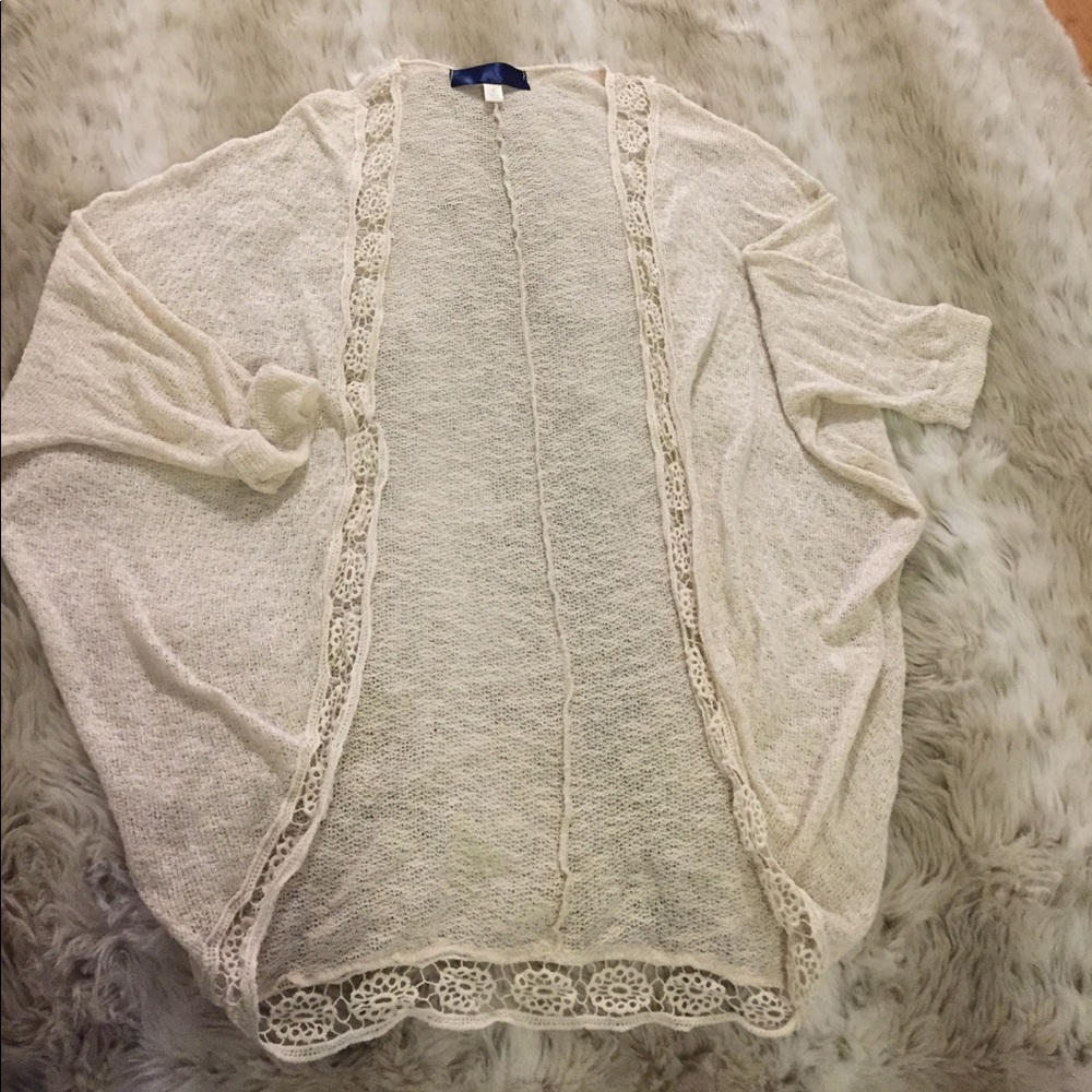 Knit shrug wrap