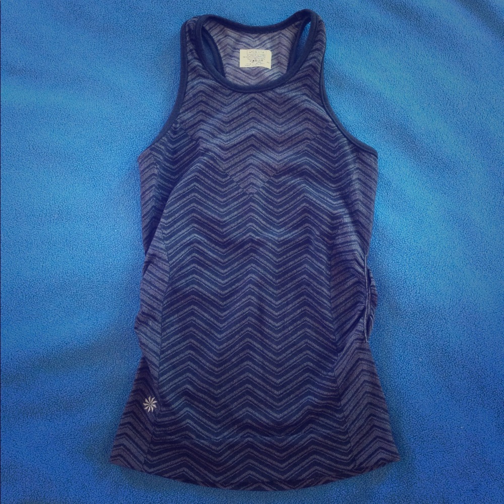 Athleta zigzag racerback tank