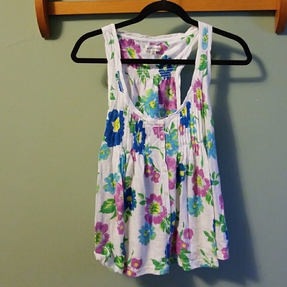 Racer back tank top