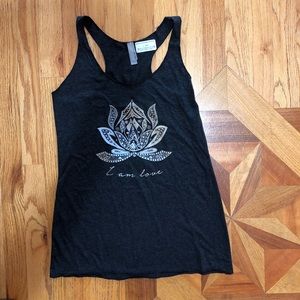 Danette May racer back tank NWT