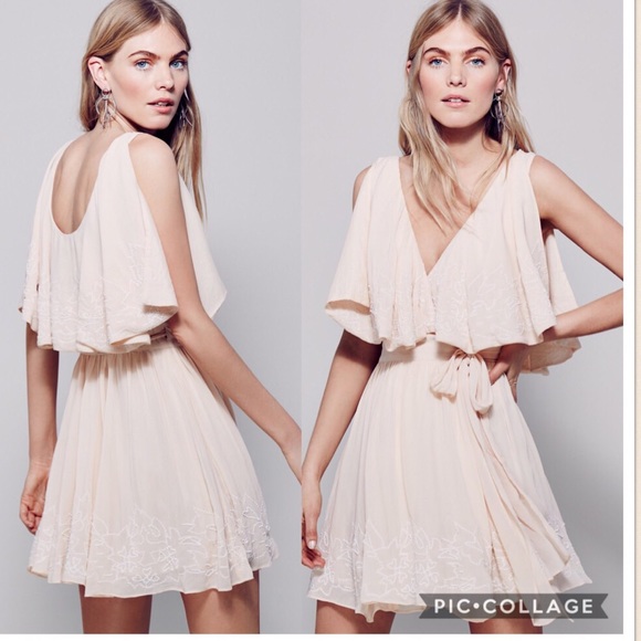 Free People Dresses & Skirts - NWOT Free People Sylvia Wraparound Mini Dress