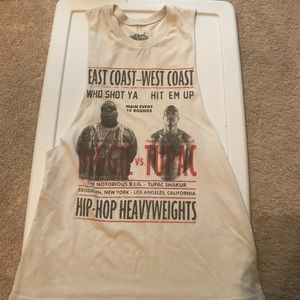 notorious big Tupac tank from urban outfitters