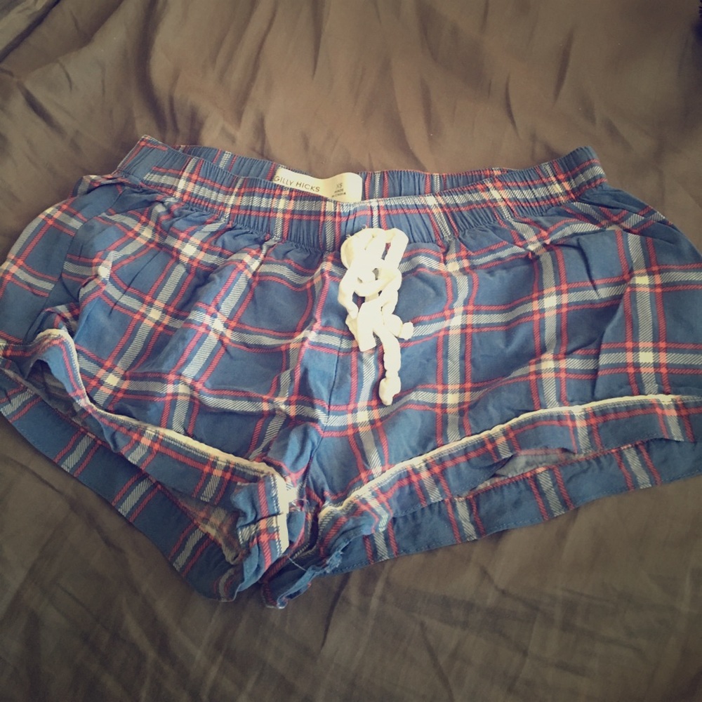 Gilly Hicks sleep shorts, boxers, pajamas.