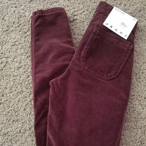 American Apparel Velvet Easy Legging Jeans