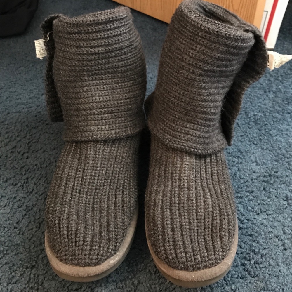 Grey Tall Uggs
