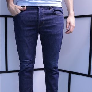 HUDSON Men's Jeans darkwash slouchyskinny