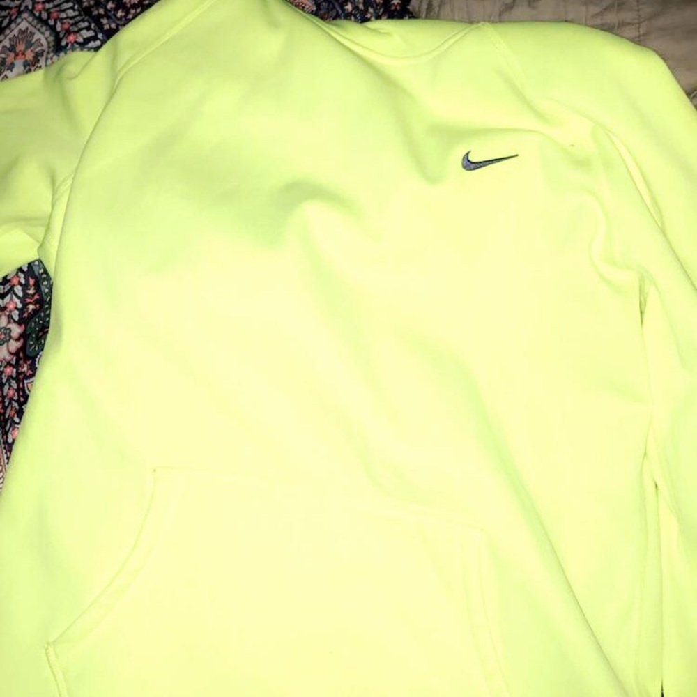 Woman's sz L Nike fleece lined hoodie