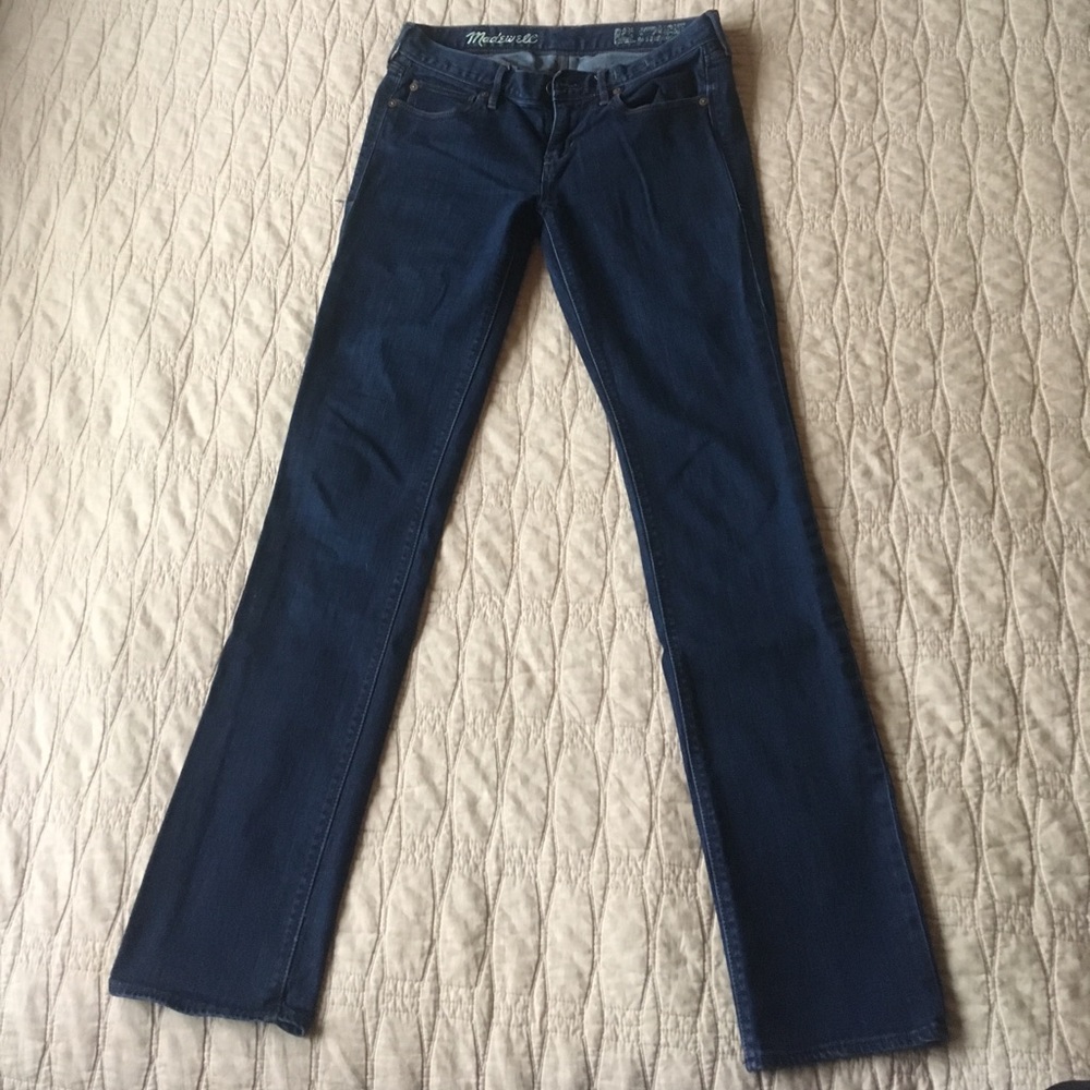 < Madewell > RAIL STRAIGHT jeans