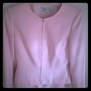 Never worn sweet pink Tahari Skirtsuit