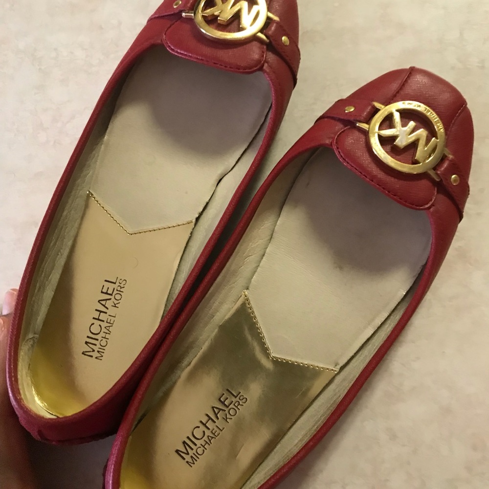 Red MK flats