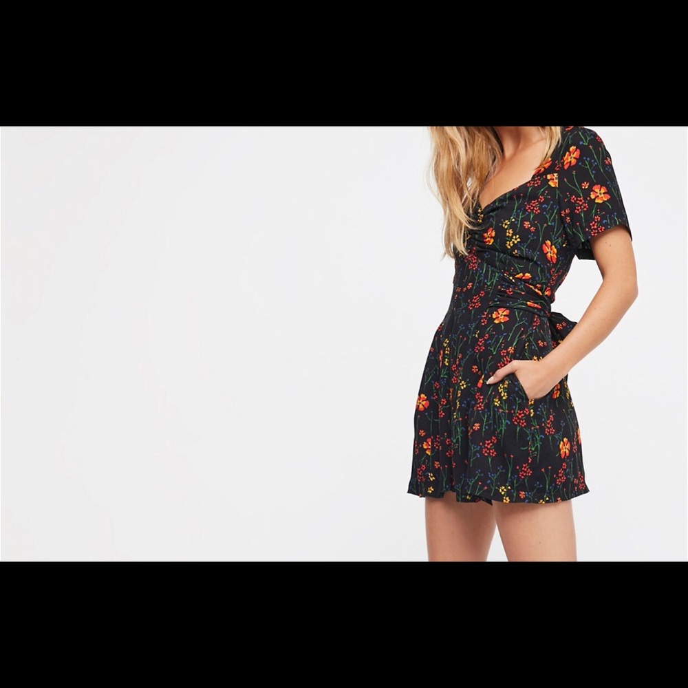 Free People BET YOU DO Romper Size 12