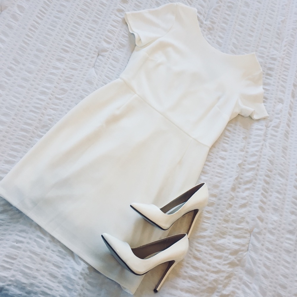 NWT! ASOS Open Ruffle Back Dress