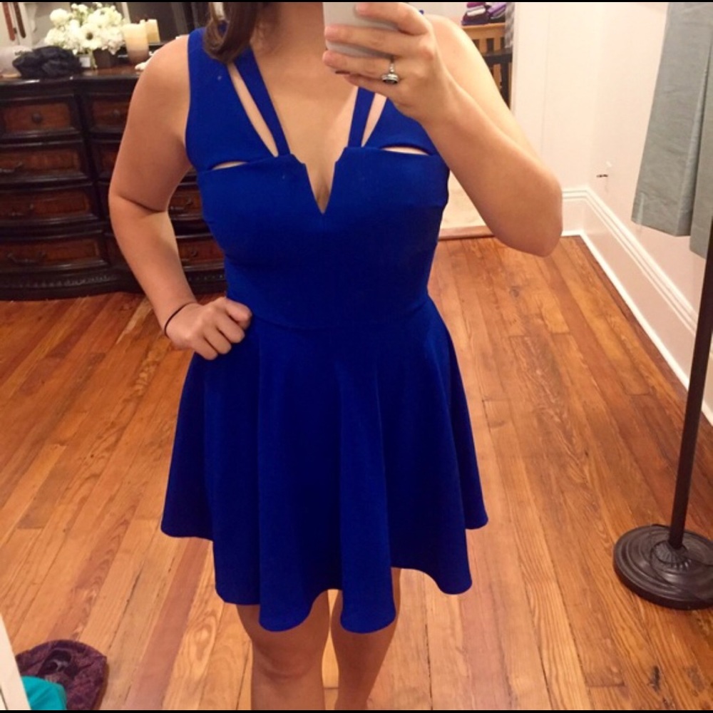 Sapphire Mystic mini dress