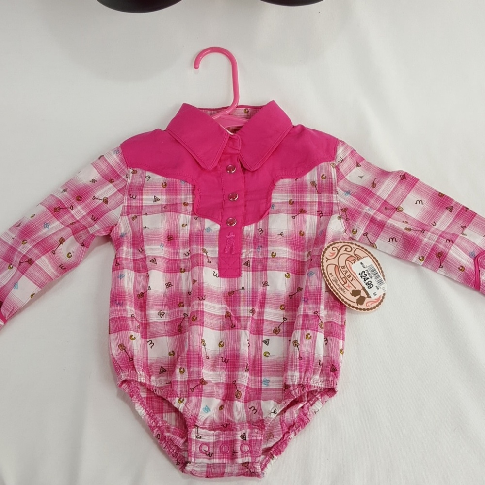 Wrangler Baby Onesie Size 6-9 months