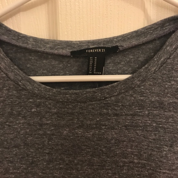 Forever 21 gray Tunic/T-shirt Dress - Picture 2 of 2