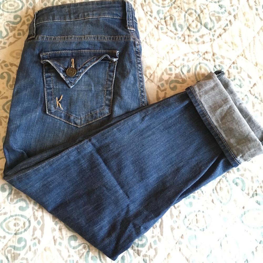 Kut from the Kloth Bardot Cropped Skinny Jeans