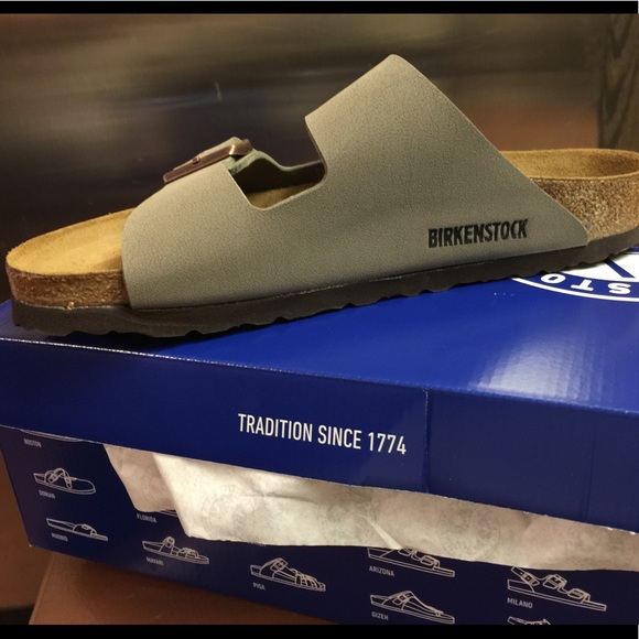Shoes - Brand new in box Birkenstocks stone color