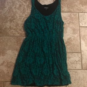 Teal dress