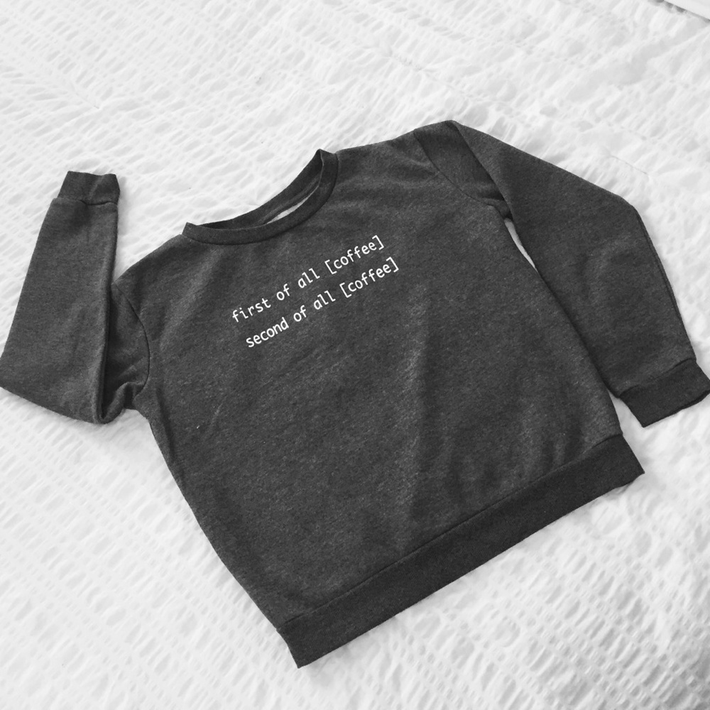 Coffee Lover Sweatshirt