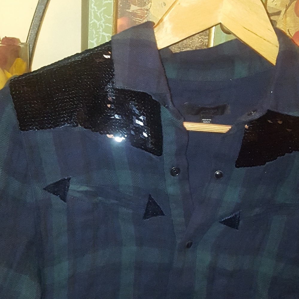 Joe's plaid shirt