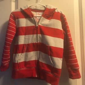 Toddler boy zip-up hoodie