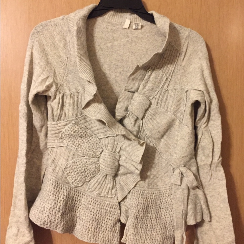 SOLD!! Anthropologie MOTH cashmere sweater Size M