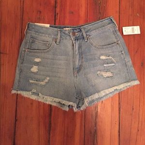High Rise Pacsun Jean Shorts WITH TAGS!