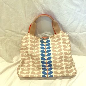 Orla Keily stem print shoulder bag / hobo.