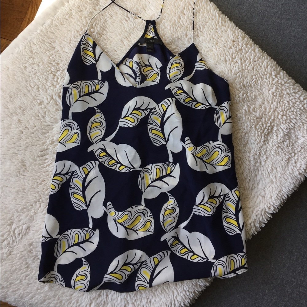 J. Crew Silk Racerback Cami