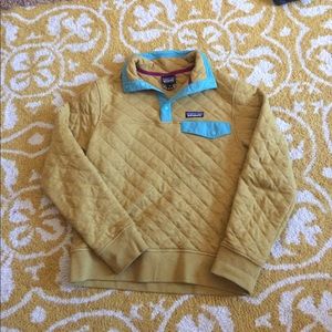 Patagonia quilted pullover