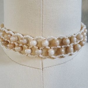 Vintage Robert Rose Go to Beaded Choker
