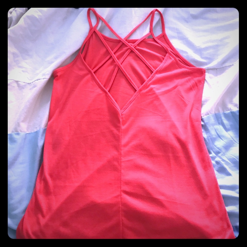 Strappy back tank