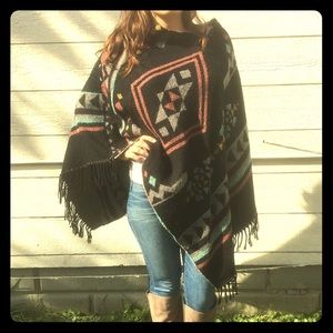 Aztec poncho