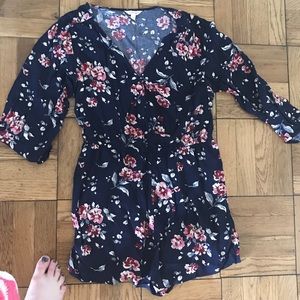 NWOT Floral Romper