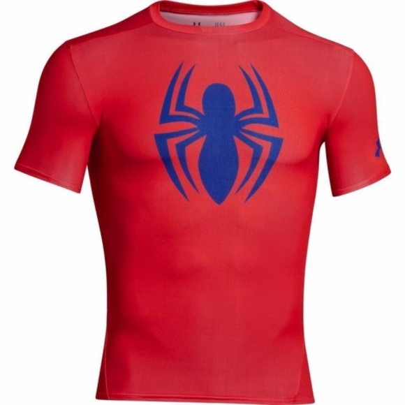 Under Armour Other - Under Armour Spiderman Compression Shirt Size XXL