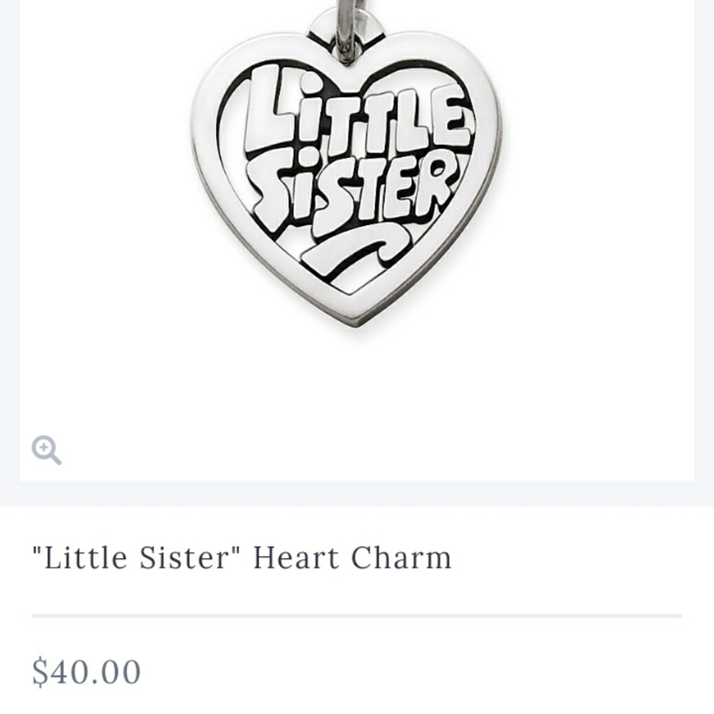 James Avery Little Sister Charm
