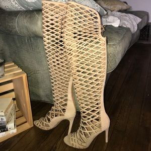 Vince Camuto over the knee heels