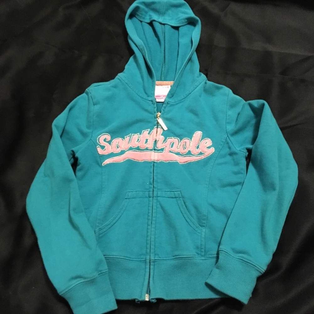 Girls Southpole zip up hoodie