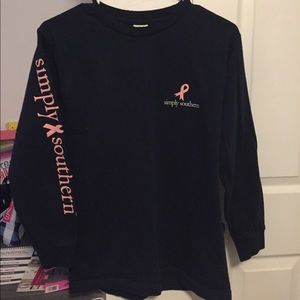 Breast Cancer Simply Southern Tee