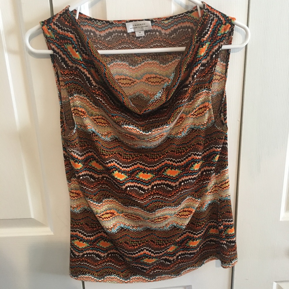Sleeveless Tahari Blouse