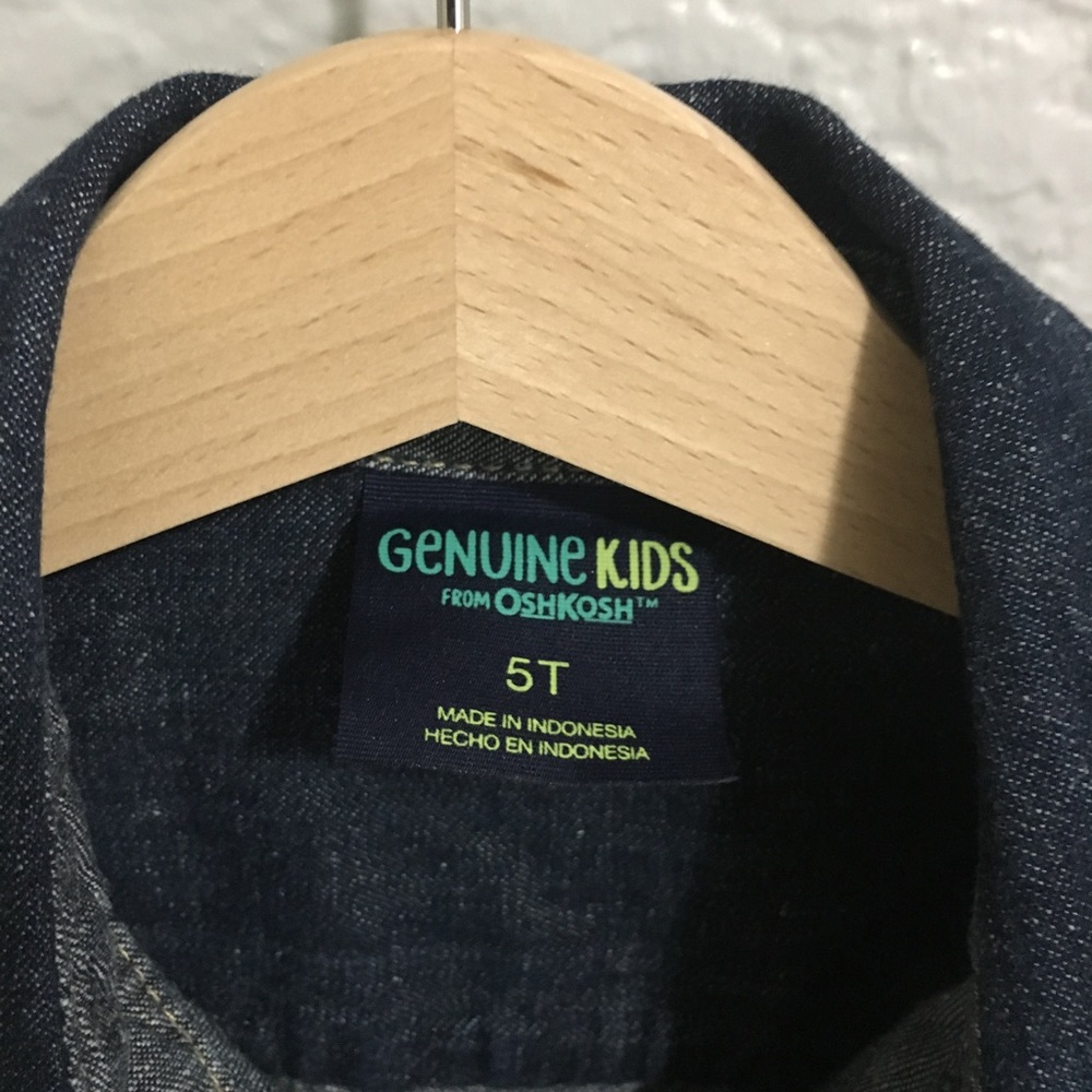 Osh kosh denim button down - Picture 2 of 5