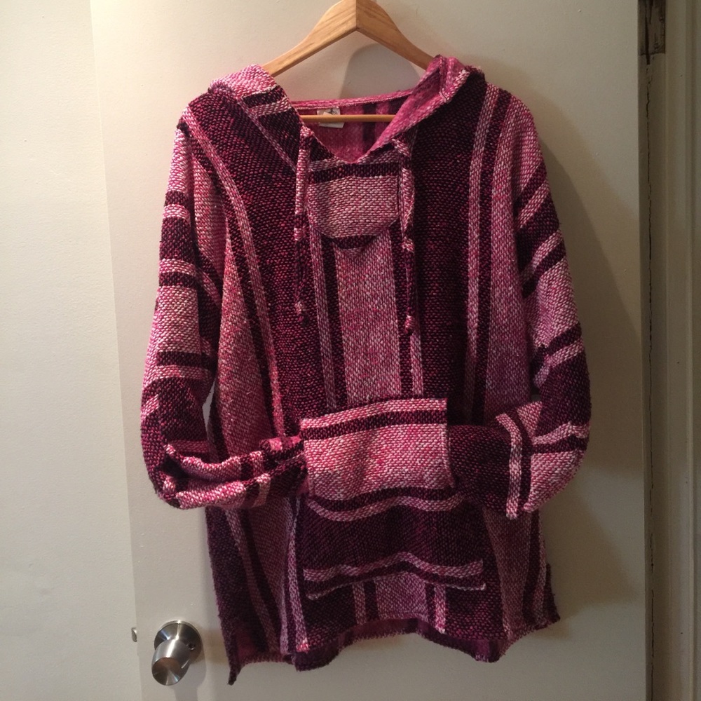 Oversized hippie sweater