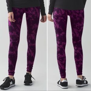 Lululemon wunder under pant 4 breezie regal plum