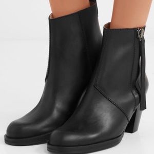 Acne Black Pistol Boots Size 37